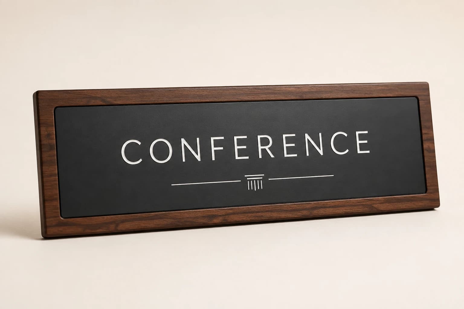 Conference Room Name Plaque original design concept